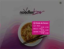 Tablet Screenshot of noodlesbar.ro